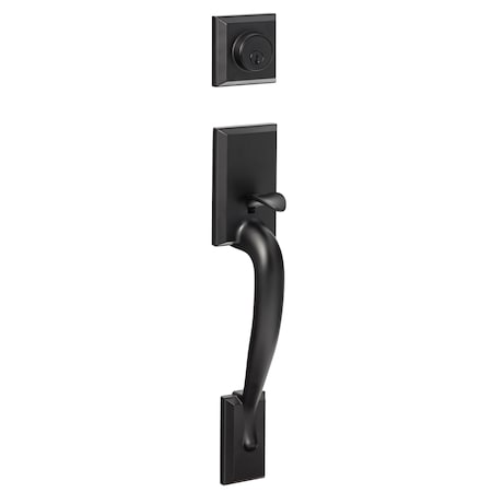 Sure-Loc Hardware Sure-Loc Hardware Madison Dummy Handleset, Flat Black MA500 FBL